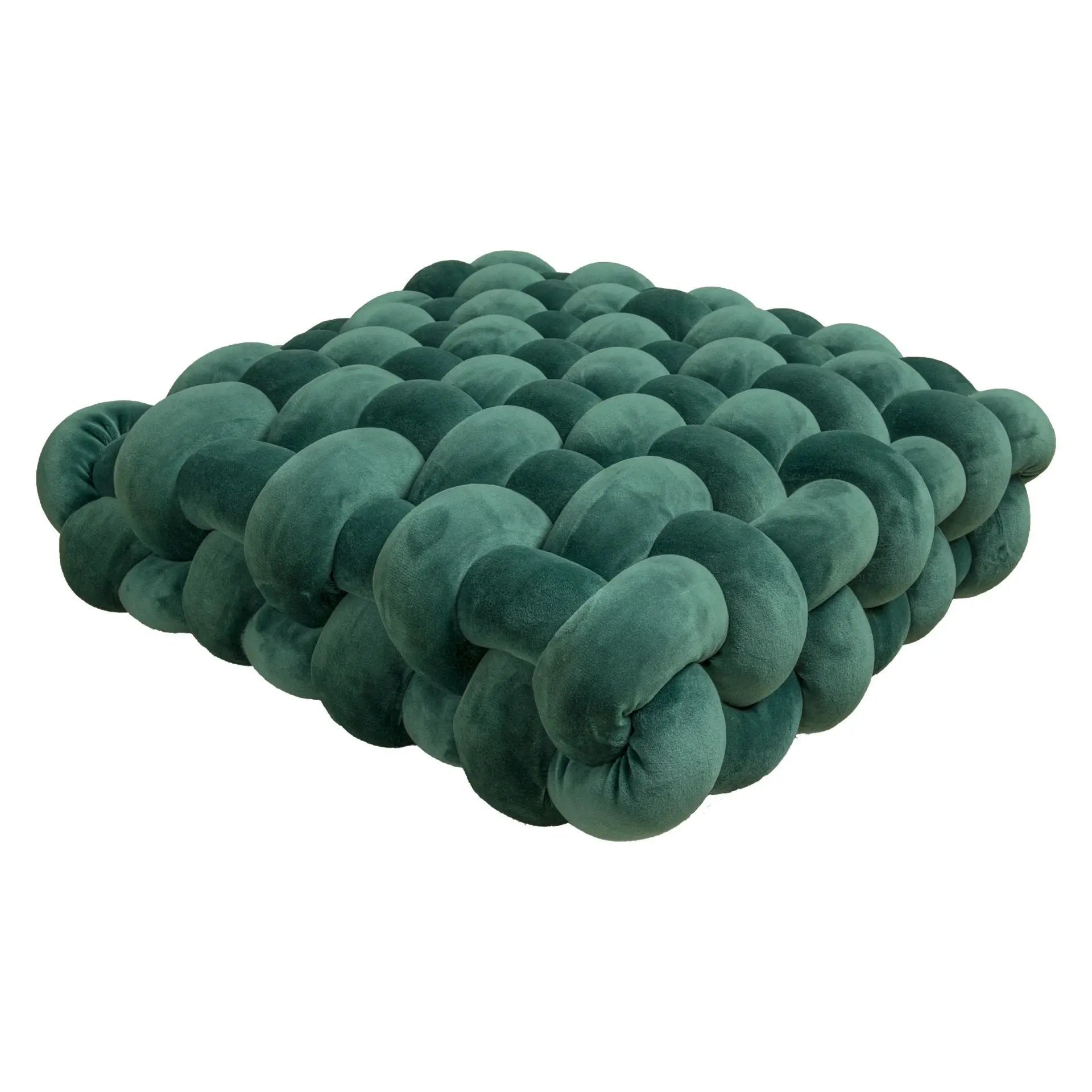 Alvèra – Woven Knot Decorative Pillow Square