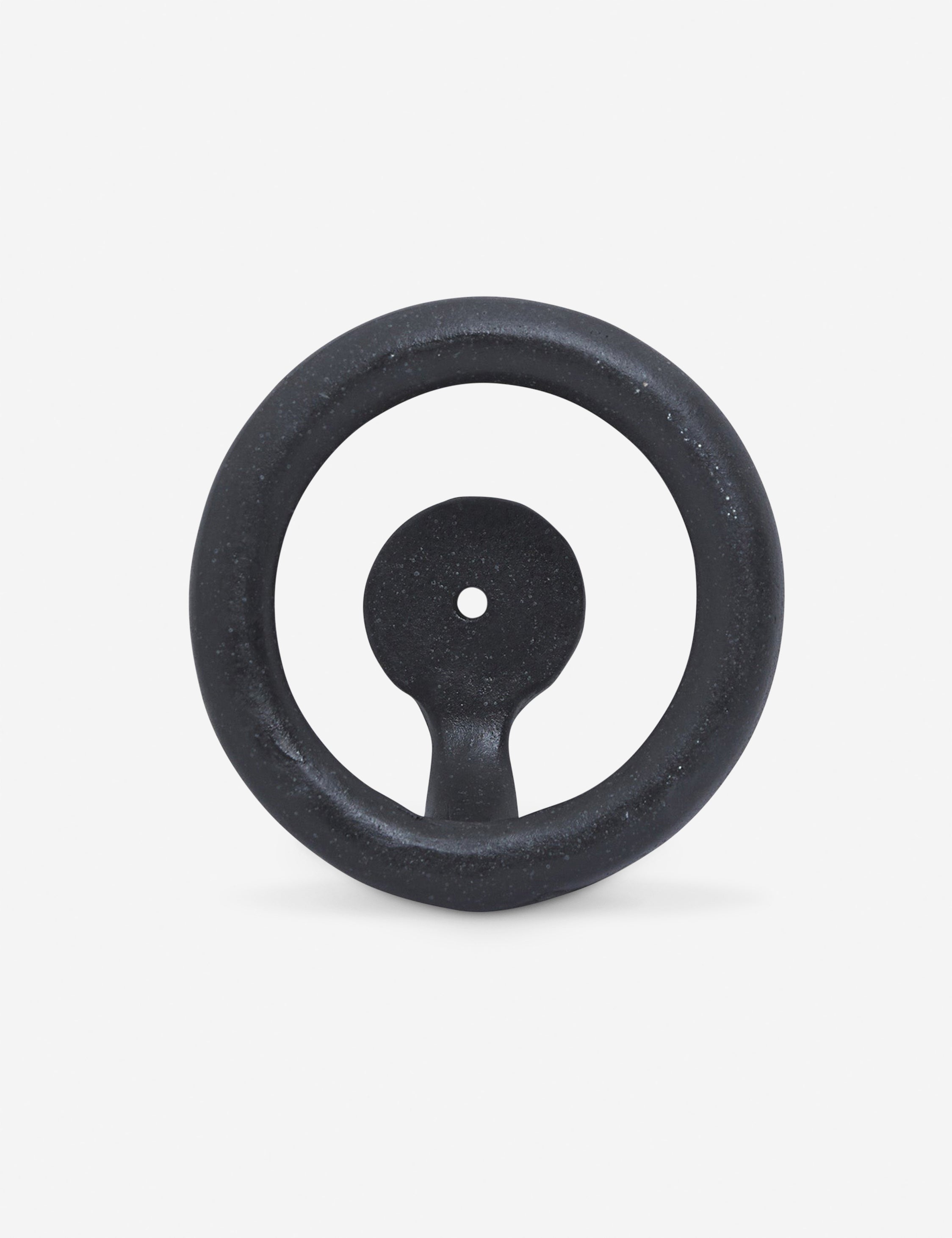 Bela Wall Hook | Handmade Circular Design, Artisan Texture