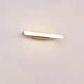Nordic Minimalist Wooden LED Wall Sconce - Long Strip Vanity Light