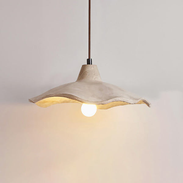 Japanese Vintage Floral Design Cement Island Chandelier - 1/2/3-Light Options