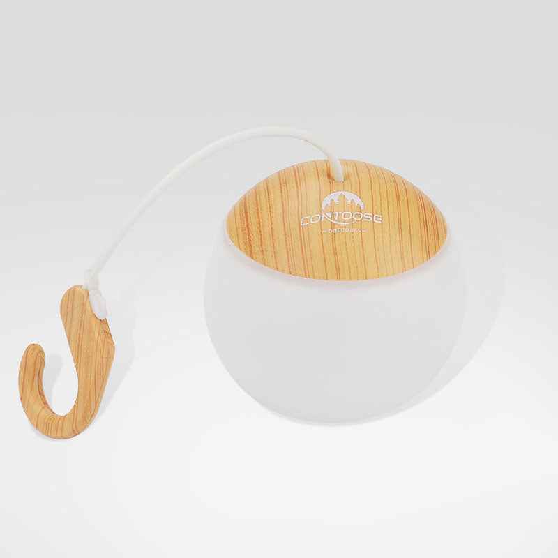 Contemporary Minimalist USB Rechargeable LED Camping Tent Light for Outdoor Use