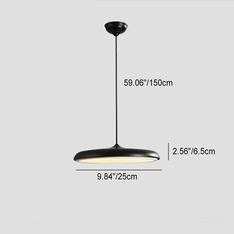 Nordic Macaron UFO Metal LED Pendant Light