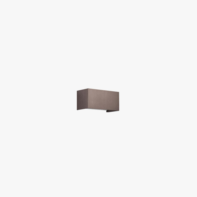 Adjustable Square Flat LED Wall Sconce Lamp in Nordic Minimalist Aluminum Design