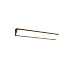 Contemporary Waterproof LED Wall Sconce Lamp for Outdoor Use - Long Bar Design in Aluminum and Acrylic