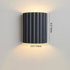 Modern Nordic Resin 2-Light Wall Sconce Lamp for Bedroom