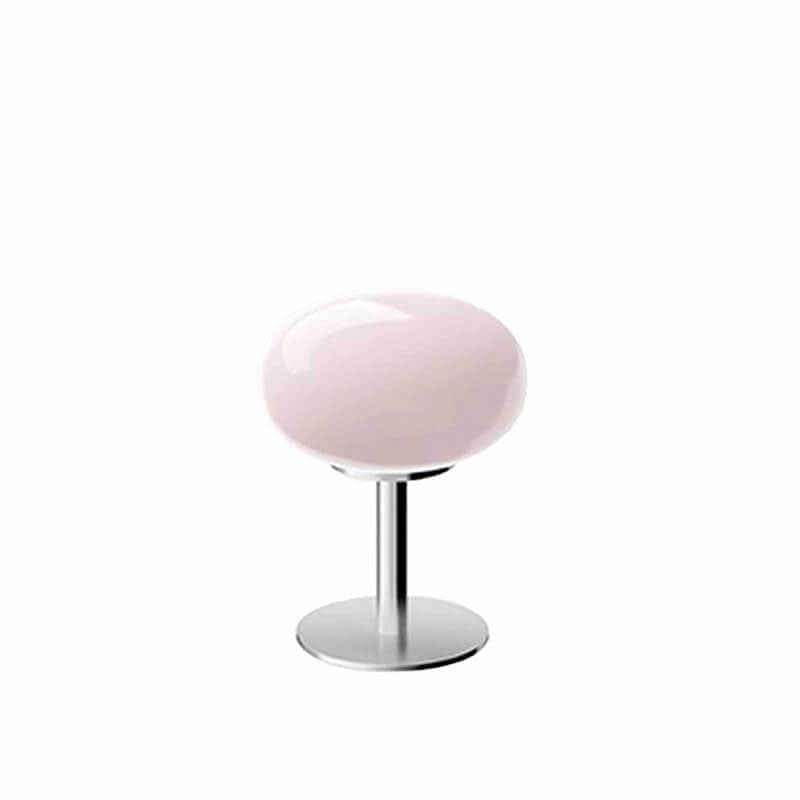 Nordic Vintage Round Glass Table Lamp 1-Light