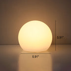 Artistic Geometric Battery-Powered Remote Control Night Light Table Lamp