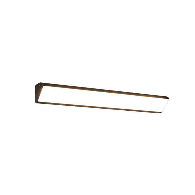 Contemporary Waterproof LED Wall Sconce Lamp for Outdoor Use - Long Bar Design in Aluminum and Acrylic