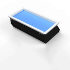 Contemporary Minimalist Blue Sky Metal LED Flush Mount Ceiling Light for Living Room