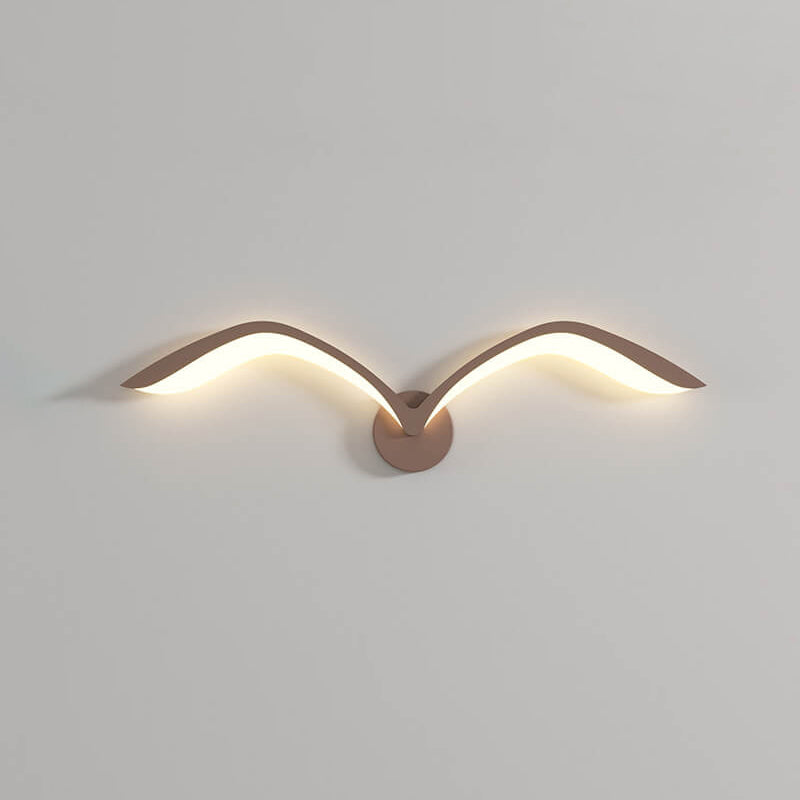 Minimalist Nordic Seagull Acrylic LED Wall Light