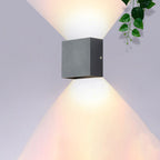 Sleek Minimalist Square Aluminum LED Wall Light