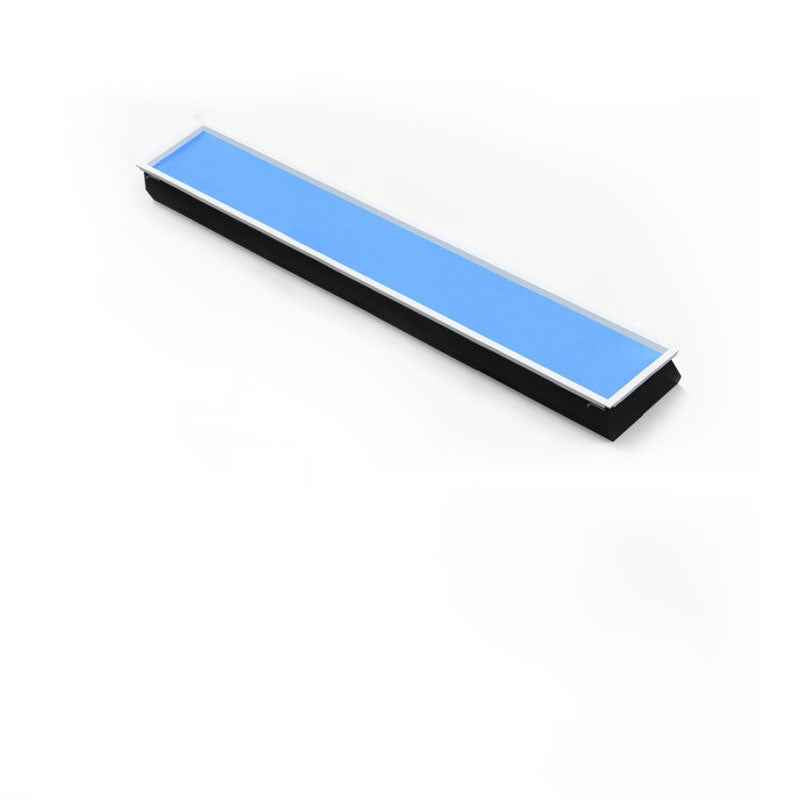 Contemporary Minimalist Blue Sky Metal LED Flush Mount Ceiling Light for Living Room