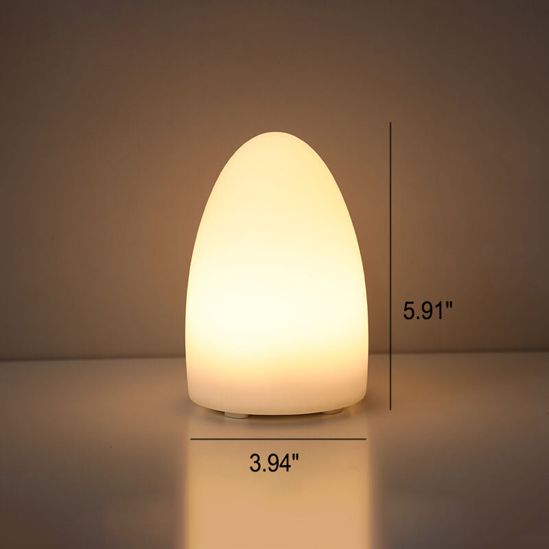 Artistic Geometric Battery-Powered Remote Control Night Light Table Lamp