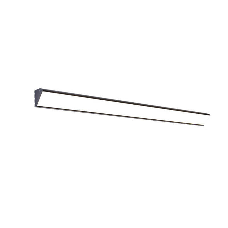 Contemporary Waterproof LED Wall Sconce Lamp for Outdoor Use - Long Bar Design in Aluminum and Acrylic