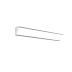 Contemporary Minimalist Waterproof LED Wall Sconce Lamp in Aluminum and Acrylic for Indoor/Outdoor Use
