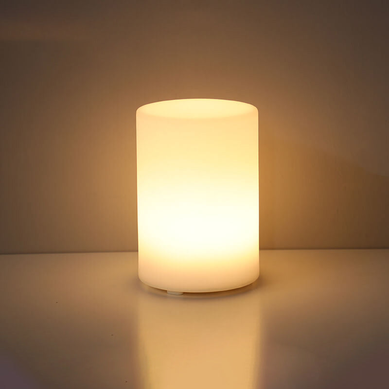 Artistic Geometric Battery-Powered Remote Control Night Light Table Lamp