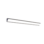 Contemporary Waterproof LED Wall Sconce Lamp for Outdoor Use - Long Bar Design in Aluminum and Acrylic