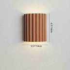 Modern Nordic Resin 2-Light Wall Sconce Lamp for Bedroom
