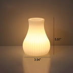 Artistic Geometric Battery-Powered Remote Control Night Light Table Lamp