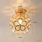 Bela Ceiling Lamp | Floral Design, Warm Light Reflection