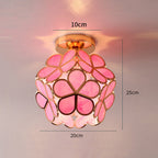 Bela Ceiling Lamp | Floral Design, Warm Light Reflection