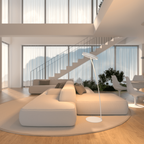 Sola LED Floor Lamp | Stepless Dimming, Adjustable Colour Temperature
