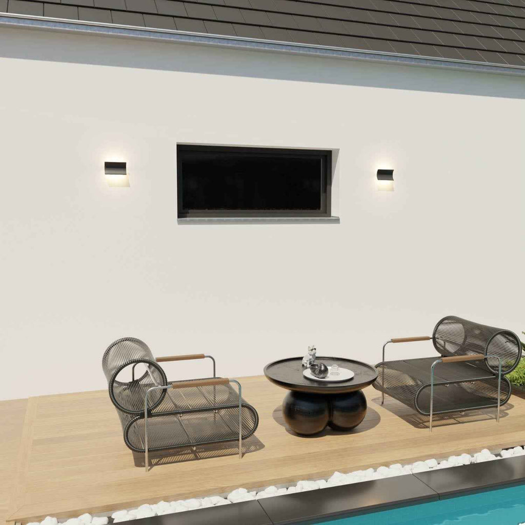 Alera Wall Light | Warm 2700K, IP54 Weatherproof