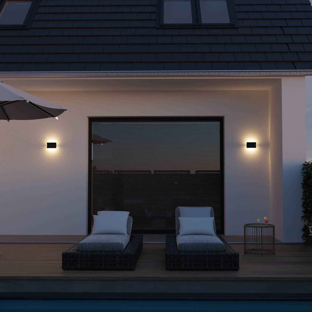 Alera Wall Light | Warm 2700K, IP54 Weatherproof
