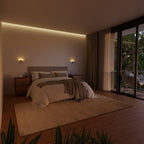 Pelo Wall Light | Modern Chrome Finish, IP65 Weatherproof