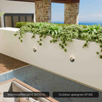 Pelo Wall Light | Modern Chrome Finish, IP65 Weatherproof