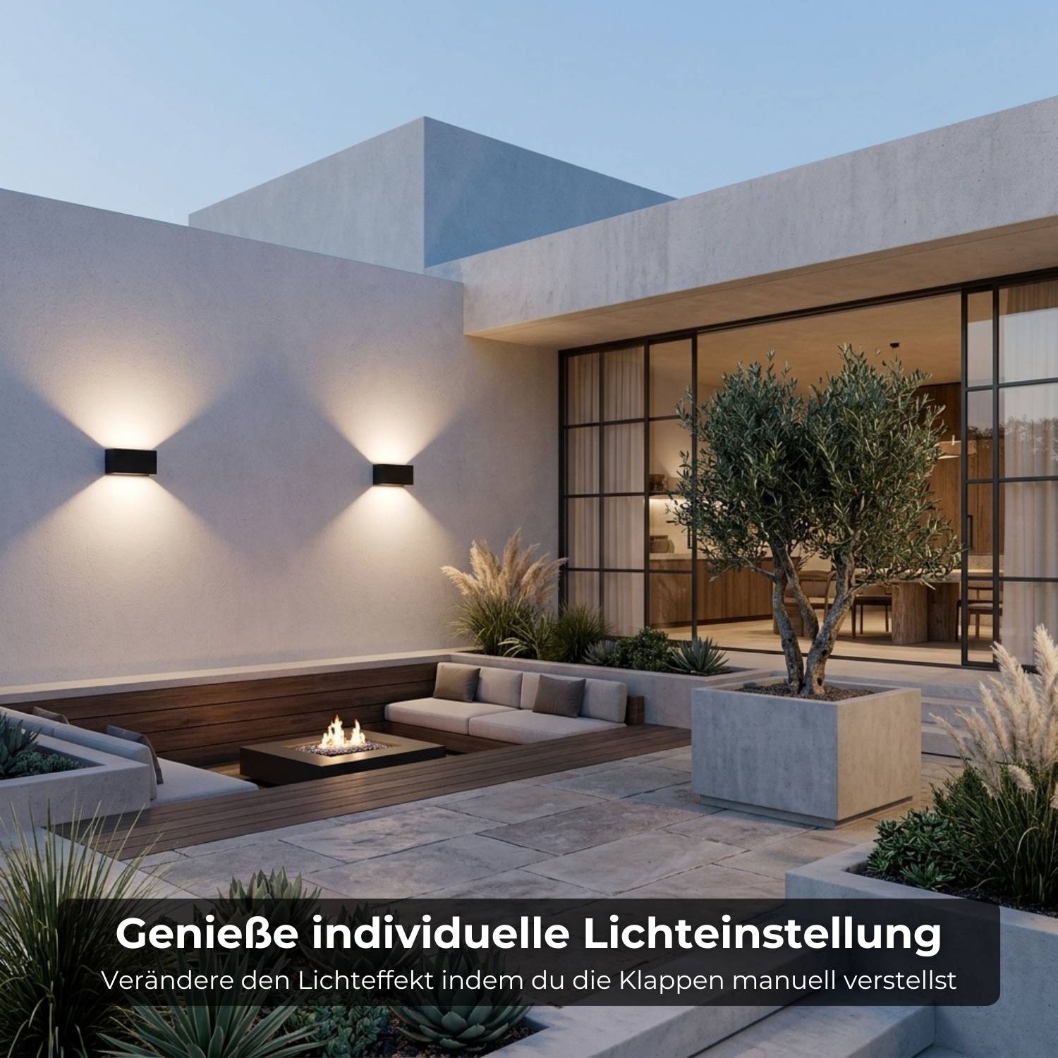 Tera Wall Light | Adjustable Beam, IP54 Rated