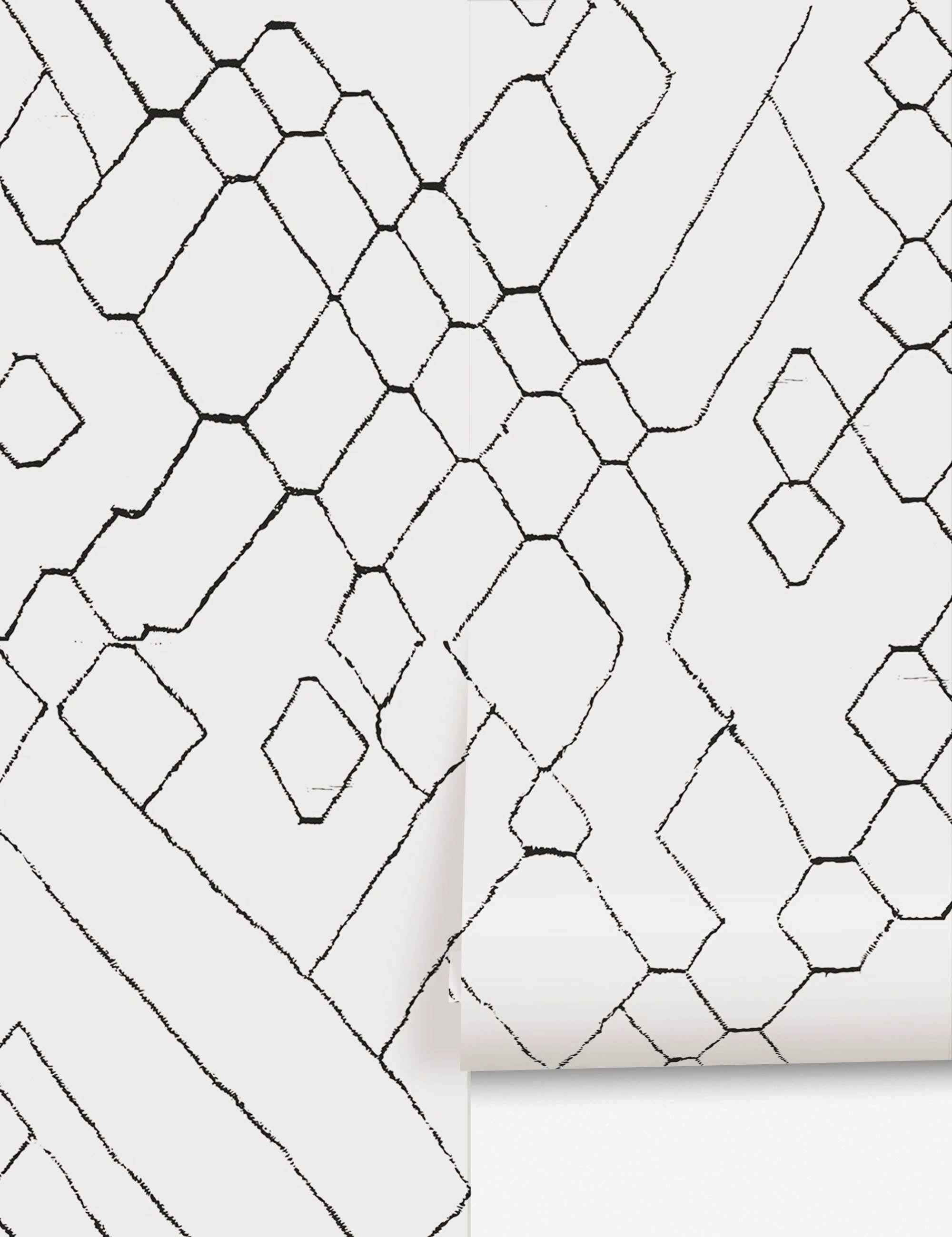 Moroccan Wallpaper Mural by Sarah Sherman Samuel