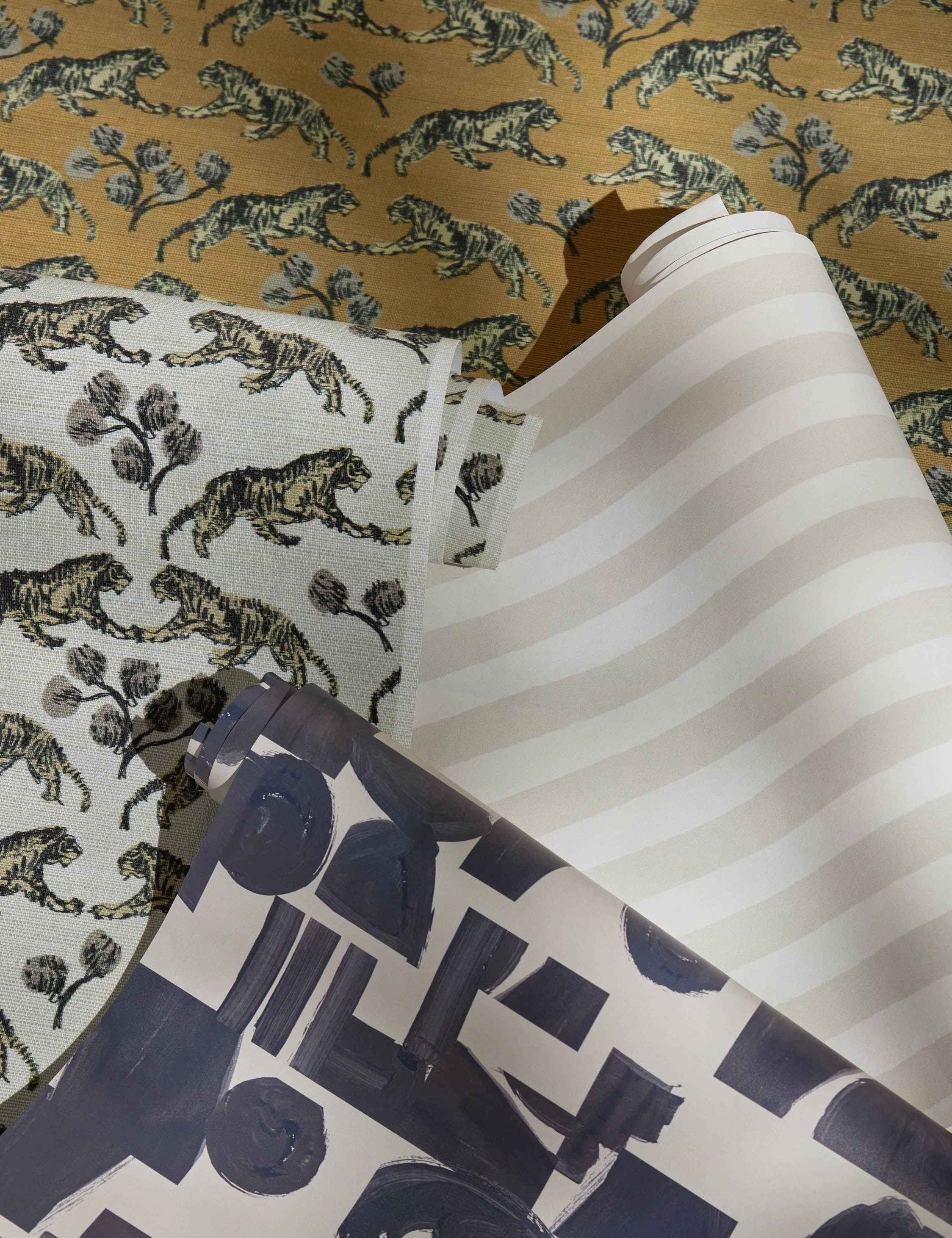 Organic Shapes Wallpaper by Sarah Sherman Samuel