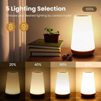 Glowino - Portable Night Light with 13 Colors and Touch Control