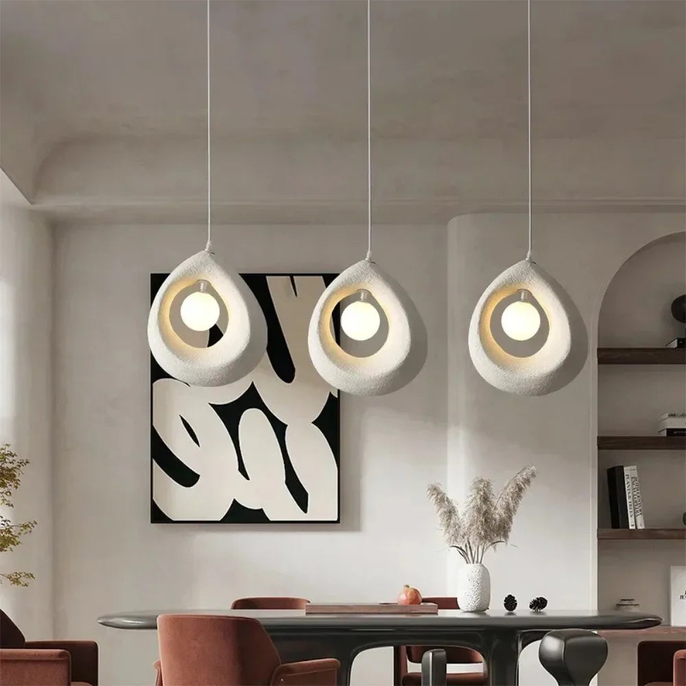 Auralessa - Japanese Wabi Sabi Hanging Lamp with Simple Design