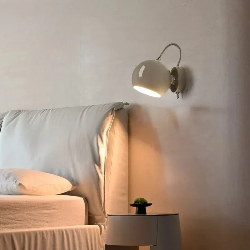 Bello Wall Lamp | Adjustable Dome Shade, Iron Construction
