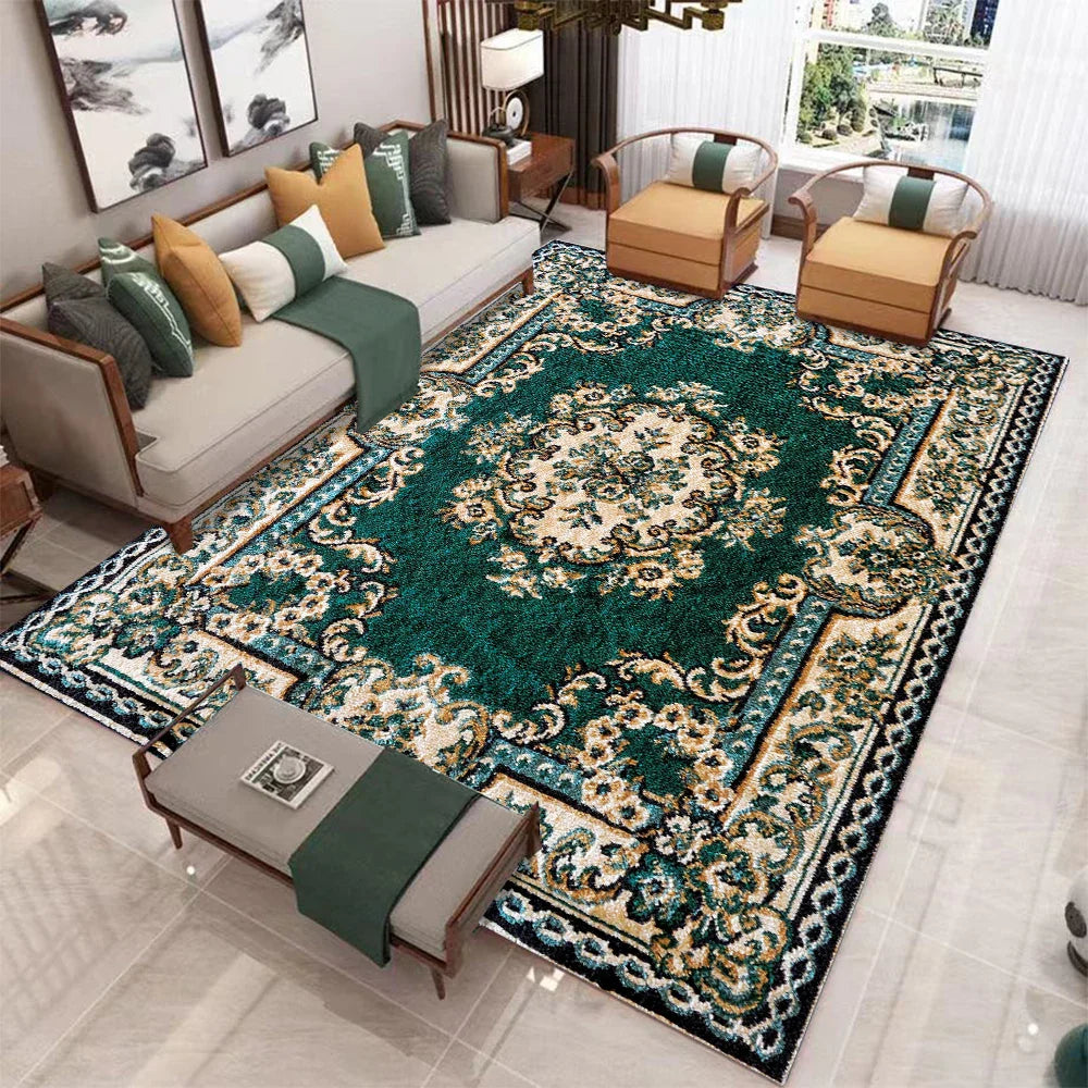 Vandir - Retro Large Non-Slip Washable Soft Rug
