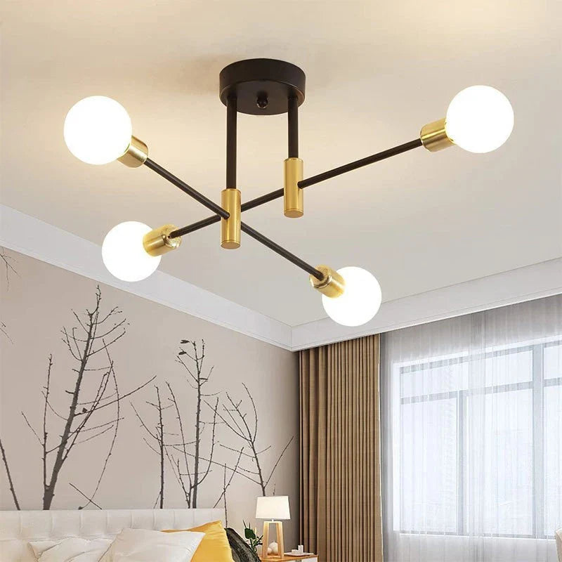 Draxion - Industrial Retro Ceiling Lamp E27