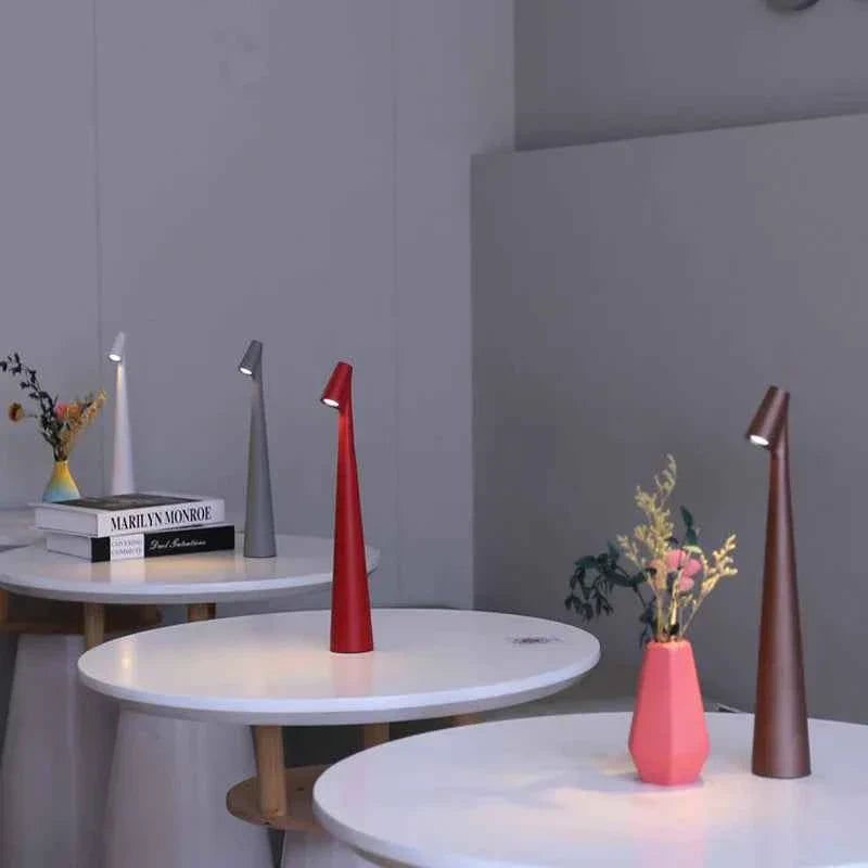 Gloza LED Table Lamp | Touch Dimmable & Rechargeable