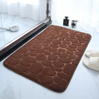 Kivara Bath Mat | Antislip Memory Foam, Quick-Dry Design