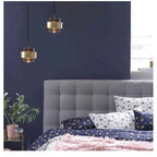 Brio Pendant Light | Smoked Glass & Brass Design