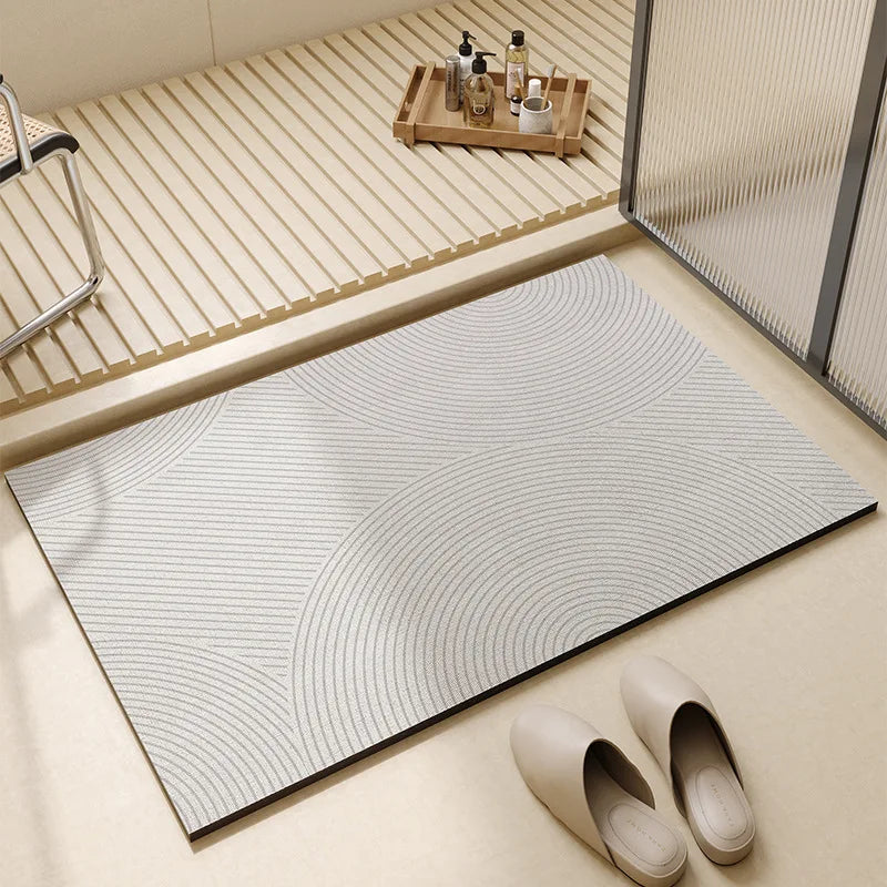 Bela Bath Mat | Super Absorbent, Non-Slip Rubber Base