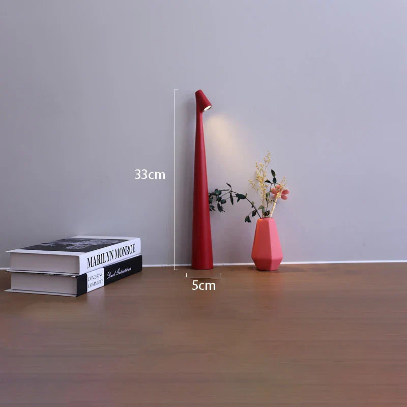 Gloza LED Table Lamp | Touch Dimmable & Rechargeable