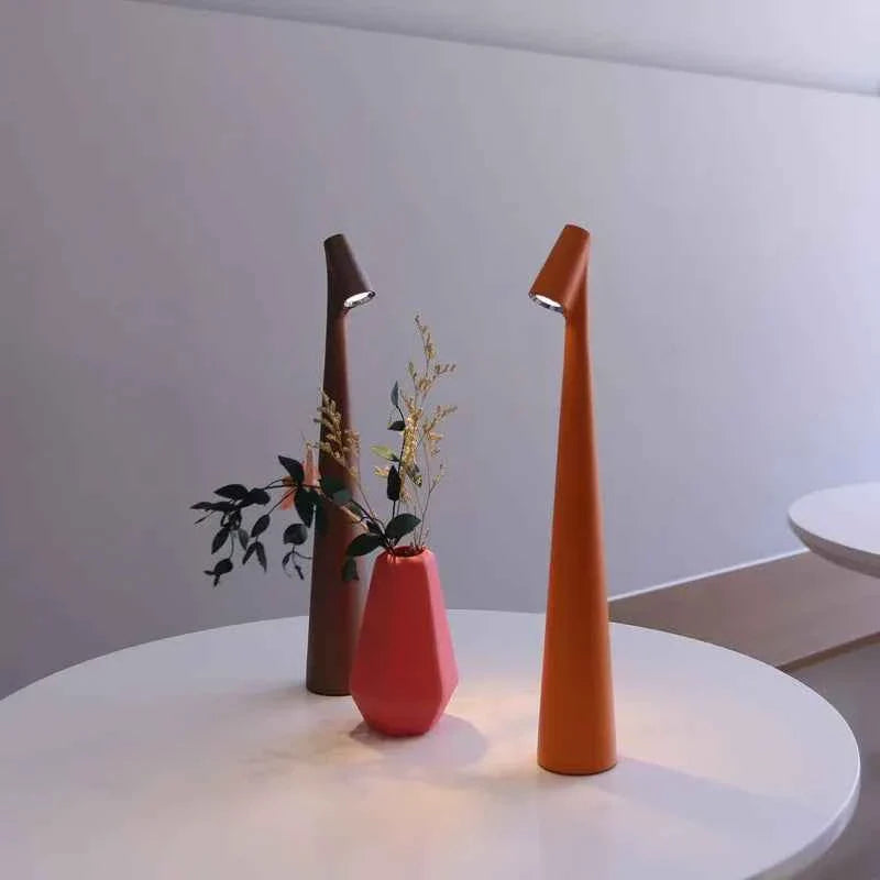 Gloza LED Table Lamp | Touch Dimmable & Rechargeable