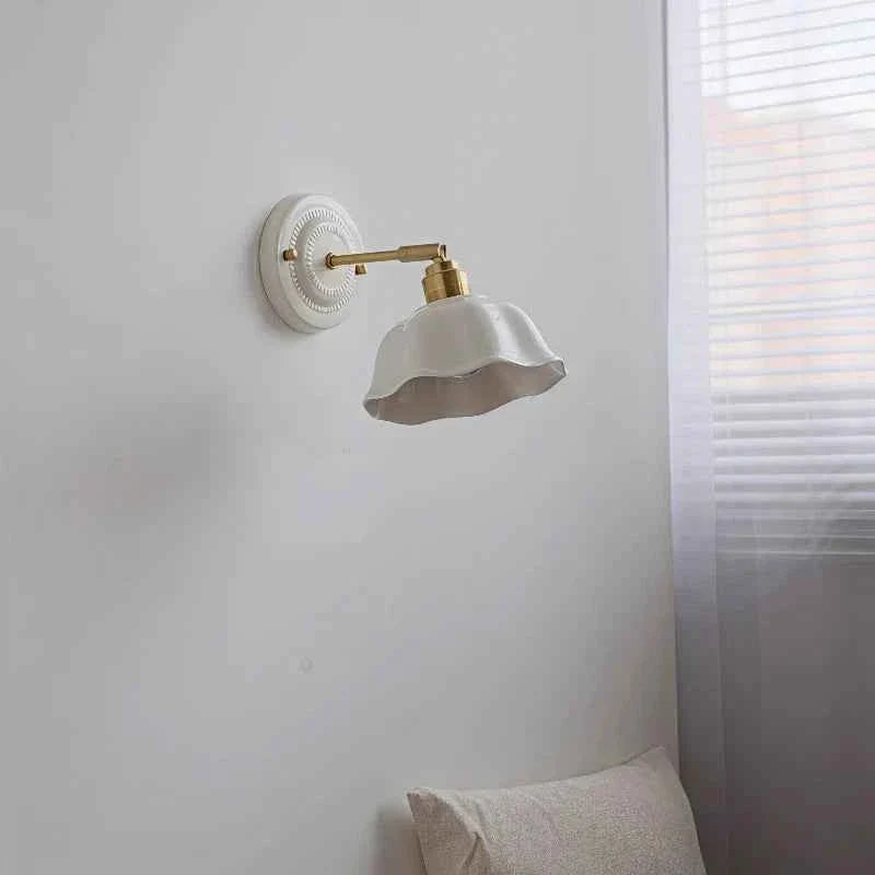 Bela Ceramic Wall Lamp | Vintage Elegance, Warm Ambient Lighting