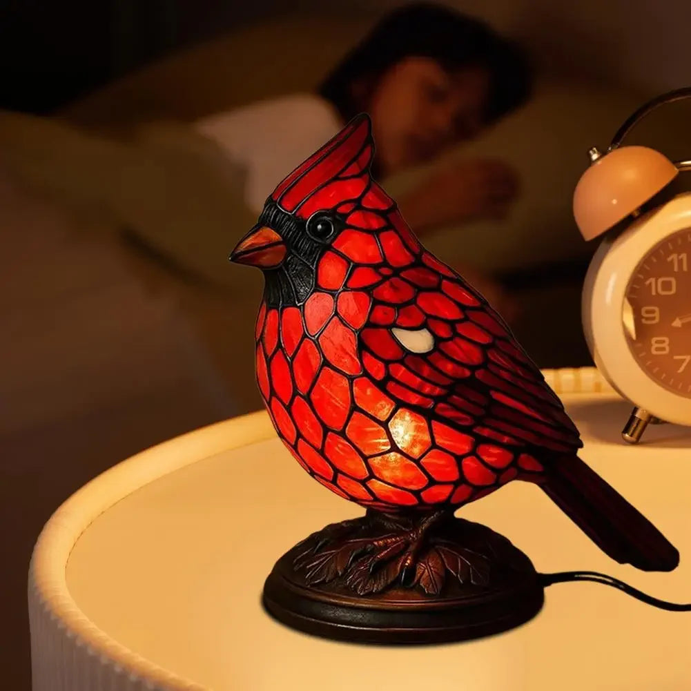 Averion - Red Bird Table Lamp