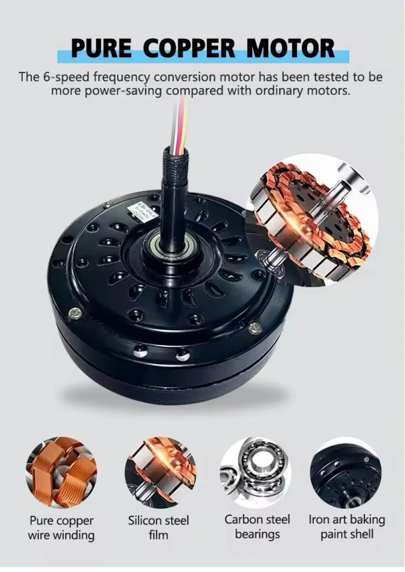 Lumivaron - Modern LED Ceiling Fan with Light and Remote Control