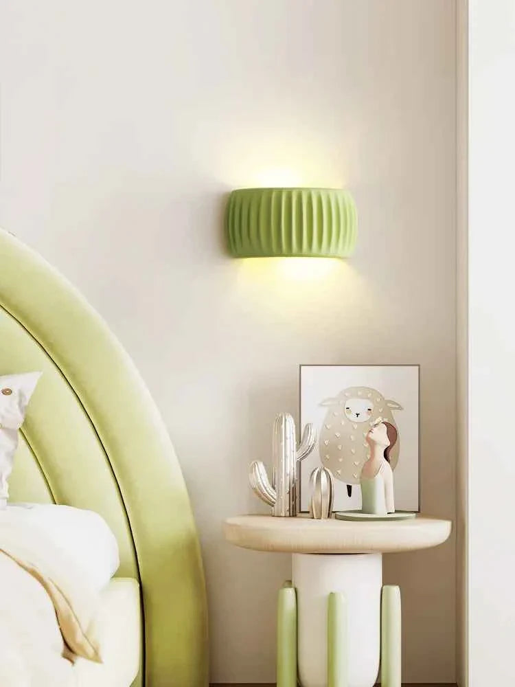 Bello Wall Lamp | Textured Resin, Up & Down Lighting