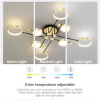 Calyrex - Modern Pendant Chandelier Color Change