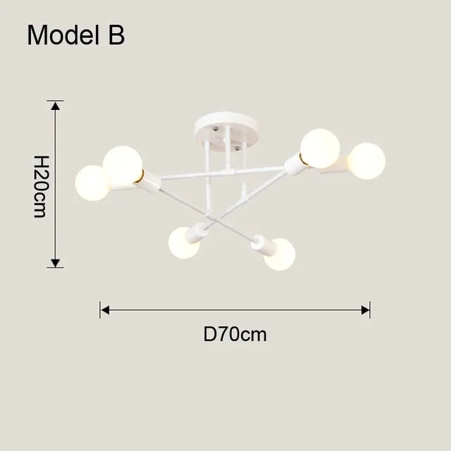 Zorevia - Nordic Minimalist LED Pendant Lamp